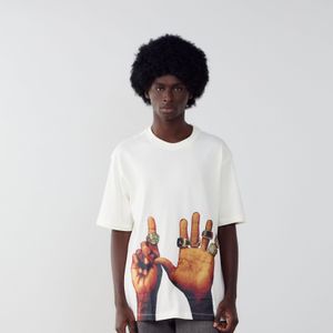 Jordan Tee Shirt Mj 6 Rings  Ecru  Heren