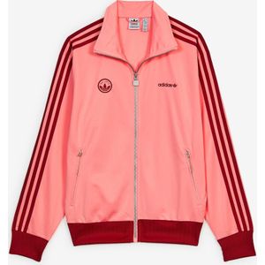 adidas  Jacket Fz Badge Firebird Tracktop Roze/rood Dames