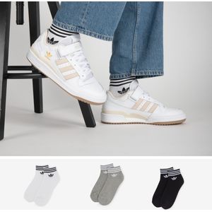 adidas  Chaussettes X3 Ankle Trefoil - Kinderen Zwart/multicolore Heren