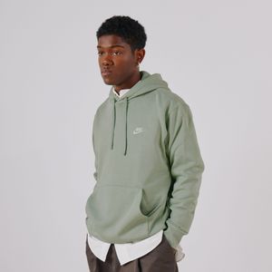 Nike Hoodie Club Small Logo  Groen/wit  Heren