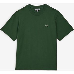 Lacoste Tee Shirt Classic Small Logo  Groen  Heren