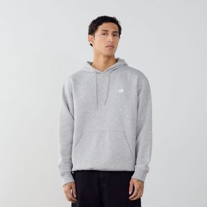 New Balance Hoodie Small Logo  Grijs/wit  Heren