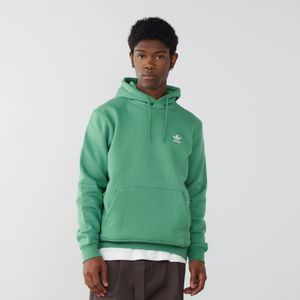 adidas  Hoodie Essential Trefoil Groen/wit Heren