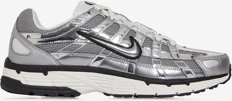 Schoenen Nike P-6000 Chrome  Wit/zilver  Heren