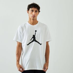 Jordan Tee Shirt Big Jumpman  Wit/zwart  Heren