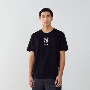 Champion Tee Shirt Ny Yankees  Zwart/wit  Heren