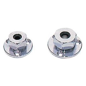 allpa Messing-verchroomde waterdichte kabeldoorvoeren  kabel Ø6mm (kartelmoer) kabel Ø8mm