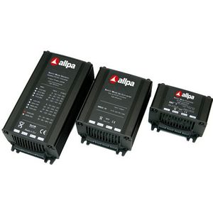 allpa DC/DC Omvormer model 'SMC-5'  18-35V --> 13 8V  5A  69W  68x88x49mm  ongeïsoleerd SMUC-5 (step up)  5-7V --> 12V  5A  60W  98x88x49mm