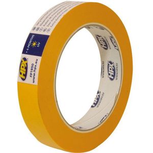 Afplak-(masking)tape 38 mm x 50 m oranje-geel 4400 - Klusspullen