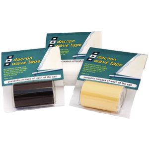 Dacron wave tape 75mm 3.0m zwart