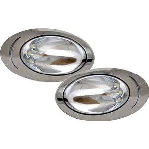 allpa Opbouw RVS 316 high power LED hull light 12V/5W  190x114x35mm (2st.)