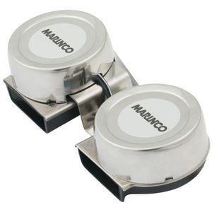 Marinco - Mini Twin Compact - 12V Toeter - Scheepshoorn