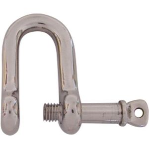 D-sluiting rvs captive pin 10mm bulk 4mm