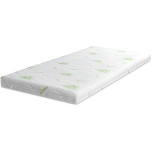 Matras Topper -Aloë Vera Antiallergisch Schimmelwerend Dubbelzijdig 180X200