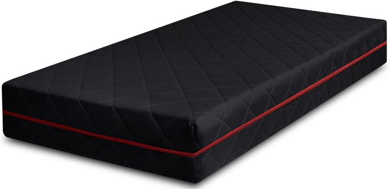 Pocketvering Matras  zwart 24cm hoog met kokos - Copy 120X200