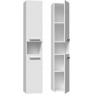 kolomkast nel 1 wit Wit