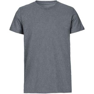 Neutral Bio-Herren-T-Shirt mit Rundhalsausschnitt dunkelgrau, Gr. L