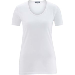 Living Crafts Bio-Damen-T-Shirt ""FRIEDA"" mit Rundhalsausschnitt, white, Gr. XL