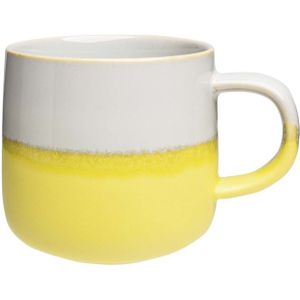 tranquillo Tasse ""INDUSTRIAL"" gelb/weiß