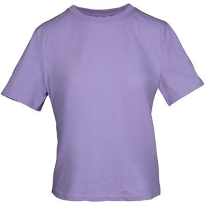 MELA Bio-Damen-T-Shirt ""TANIKA"" mit geripptem Rundhalsausschnitt, krokus, Gr. L