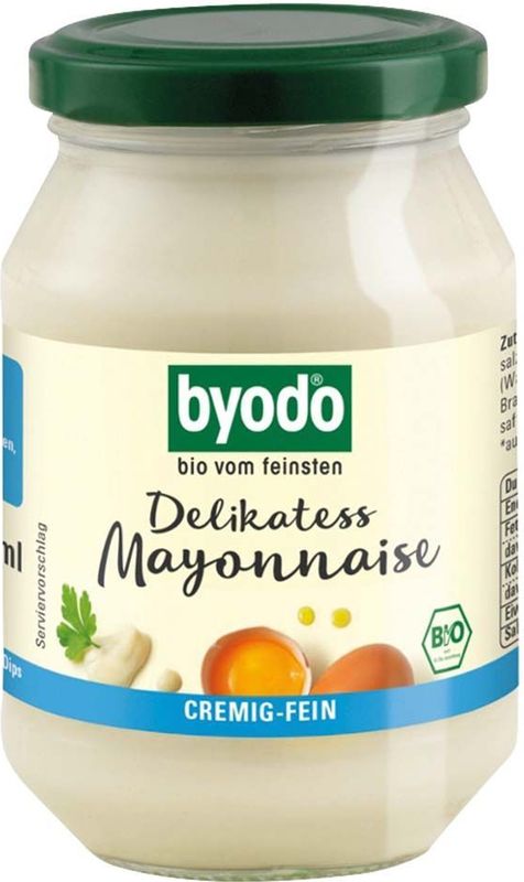 byodo Bio-Delikatess Mayonnaise, 80 % Fett, 250 ml