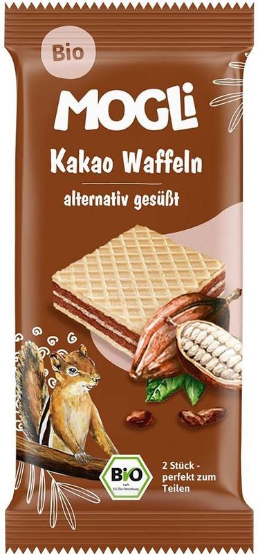 MOGLi Bio-Kakaowaffel, 15 g