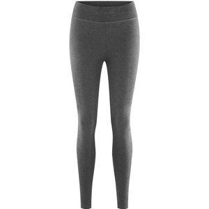 Living Crafts Bio-Damen-Leggings ""Lisa"" graphite melange, Gr. M