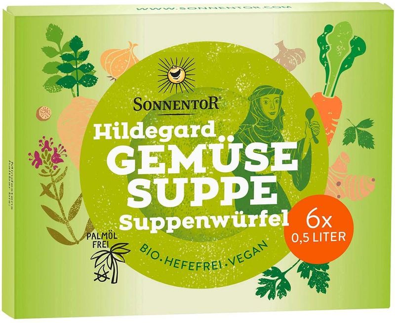 Sonnentor Bio-Suppenwürfel ""Hildegard"", 60 g