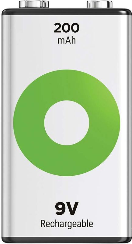 GP Battery Ready-to-use Akku 'ReCyko+' Mignon 9V-Block, 8,4V, 200 mAh