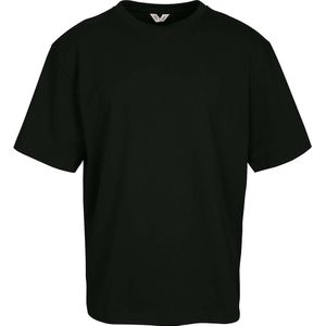 MELA Bio-Herren-T-Shirt ""BHAJAN"" mit überschnittenen Schultern, schwarz, Gr. XL