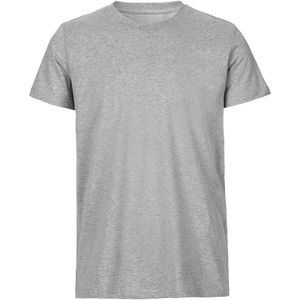Neutral Bio-Herren-T-Shirt mit Rundhalsausschnitt grau, Gr. S