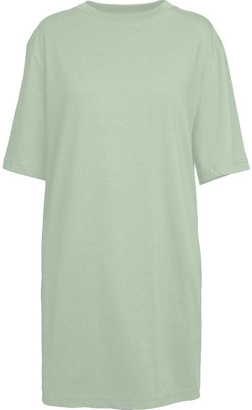 MELA Bio-Damen-Mini-T-Shirt-Kleid ""BAASU"" oversized, spring melange, Gr. M