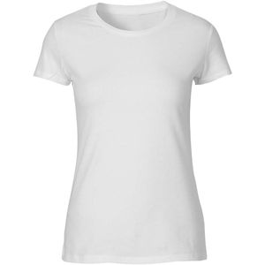 Neutral Bio-Damen-T-Shirt mit Rundhalsausschnitt weiß, Gr. S