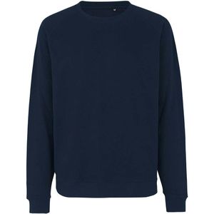 Neutral Bio-Unisex-Sweatshirt ""Tiger Cotton"" mit gebürstetem Fleece, navy, Gr. S