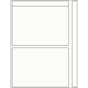 40 Etiketten 74 x 105 mm