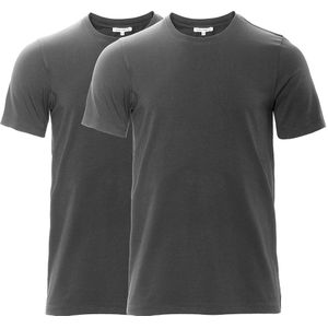 Living Crafts 2er-Pack Bio-Herren-T-Shirt ""TAWIN"" mit Rundhalsausschnitt, black, Gr. XL