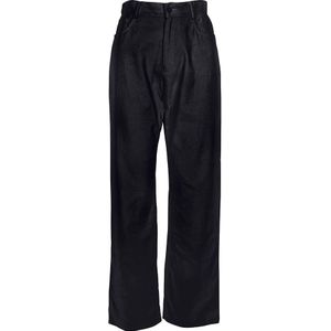 MELA Bio-Damen-Cordhose ""OORJA"" mit weitem Bein, High Waist, schwarz, Gr. 36