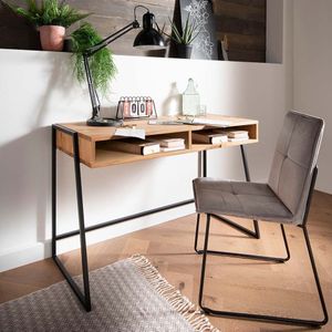Infantil Schreibtisch ""Lissabon"" Eiche massiv 120 x 78 x 50 cm, ohne Schublade