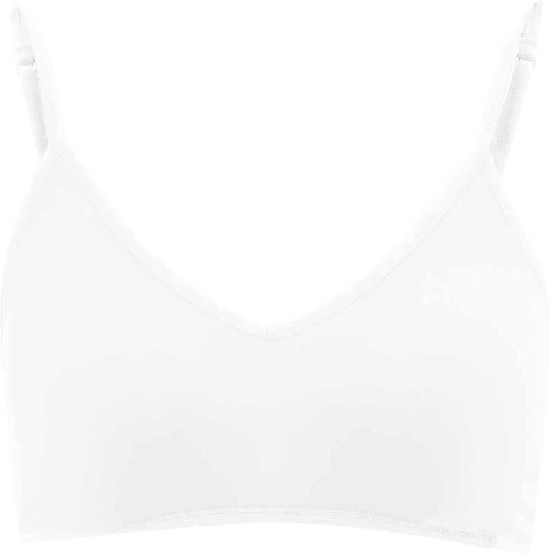 Living Crafts Bio-Damen-Bustier ""Camilla"" weiß, Gr. S