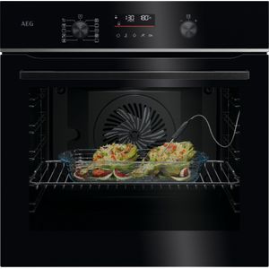 AEG 5000 SurroundCook with SteamBake Heteluchtoven met stoomondersteuning met pyrolysereiniging V5PBA521AB