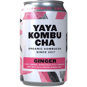 YAYA Kombucha Ginger blik 33cl