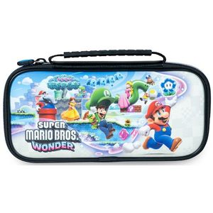 Game Traveler Deluxe Travel Case Super Mario Wonder voor Switch, Switch lite en Switch OLED