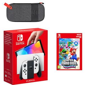Nintendo Switch - OLED-model (wit) Super Mario Bros. Wonder-bundel