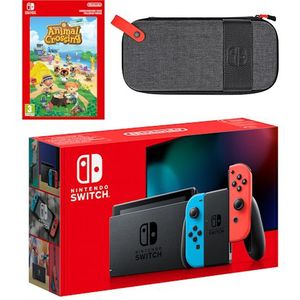 Nintendo Switch (neonblauw/neonrood) Animal Crossing: New Horizons-bundel