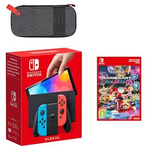 Nintendo Switch – OLED-model (neonblauw/neonrood)  Mario Kart 8 Deluxe-bundel