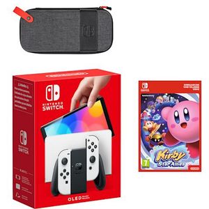 Nintendo Switch - OLED-model (wit) Kirby Star Allies-bundel