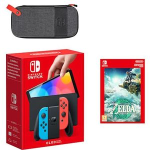 Nintendo Switch - OLED-model (neonblauwe/neonrood) The Legend of Zelda: Tears of the Kingdom-bundel
