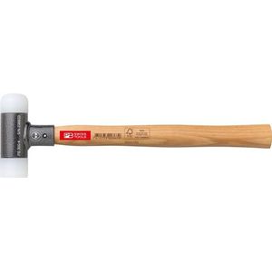 Zachte hamer met houten steel terugslagvrij 40mm PB Swiss Tools