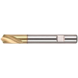 Centreerboor NC DIN1835 HSSCo5 TiN vorm B 90grad. cilinderschacht 8,0mm FORMAT