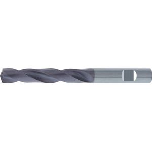 Spiraalboor VHM TiALN type UNI schacht HB inwendige koeling 5xD 4,3mm FORTIS